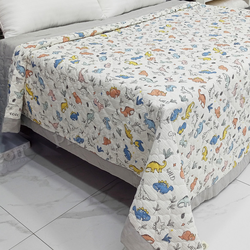 All-Over Print Summer Quilt