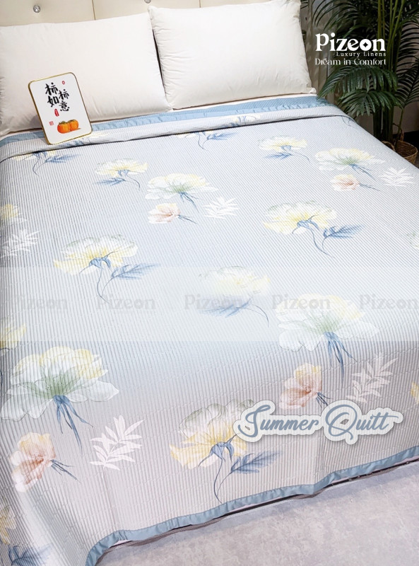 All-Over Print Summer Quilt