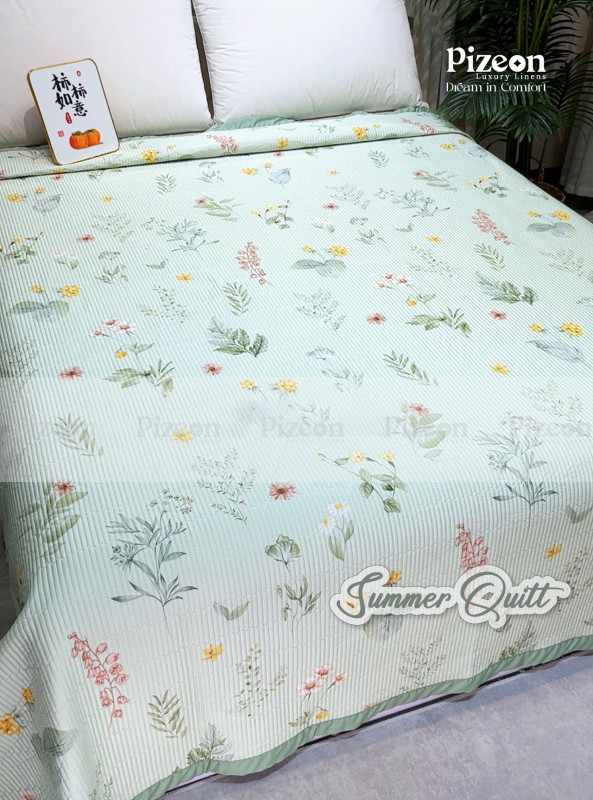 All-Over Print Summer Quilt