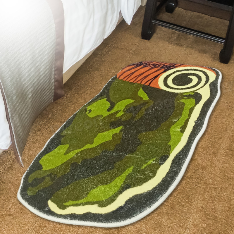 Children world Green Anti-slip 3D Lawn Carpet