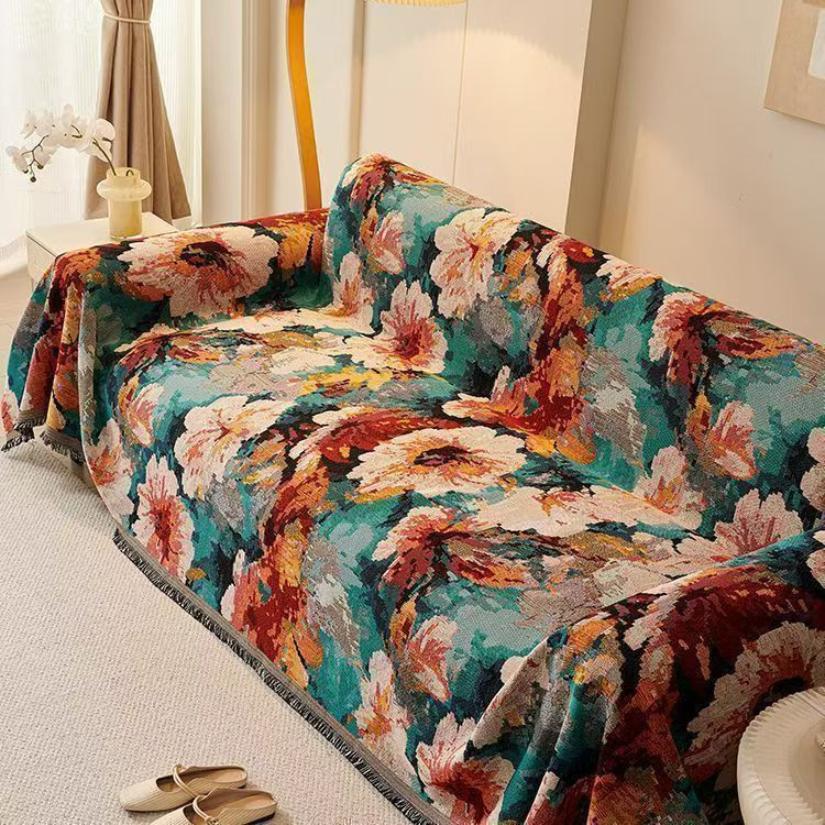 Vintage Floral Garden Sofa/Couch Cover