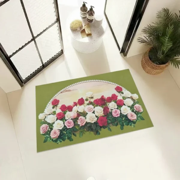 Diatom Mud Indoor Doormat | Ultra-Absorbent Entryway & Bathroom Floor Mat | Anti-Slip Quick-Dry Rug